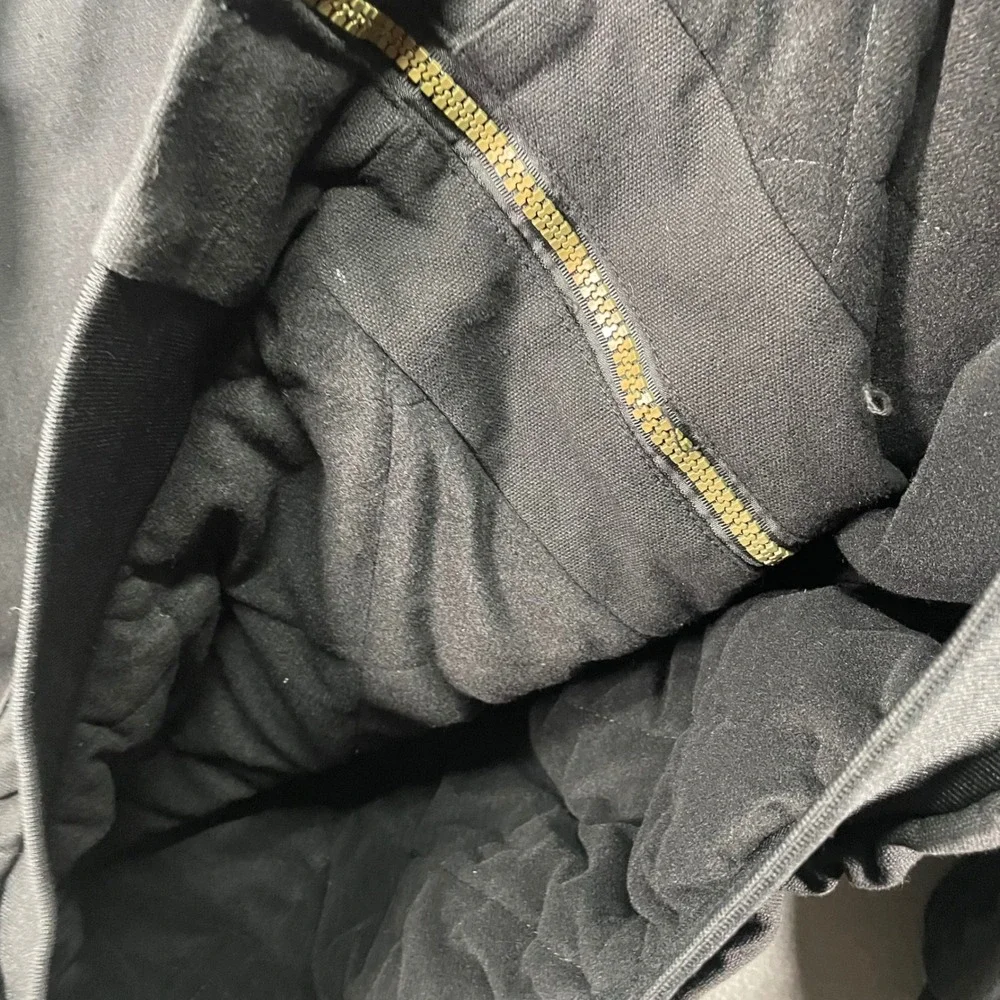 Golden‎ Elephant 3XL Black Hooded Work Jacket Insulated Full Zip Mens